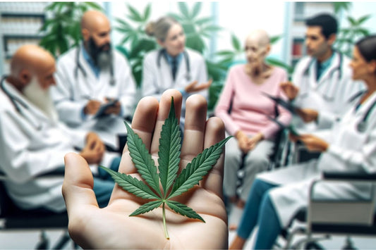 Cannabis vor den Augen von Ärzten und Patienten