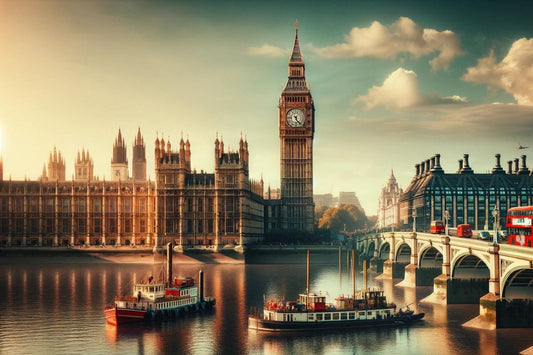 Big Ben und London Bridge