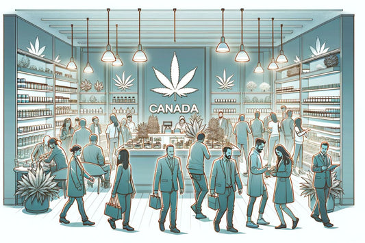 Kanadische Cannabisabgabestellen