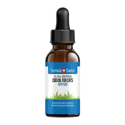 Katzen CBD Öl in Hanfsamenöl
