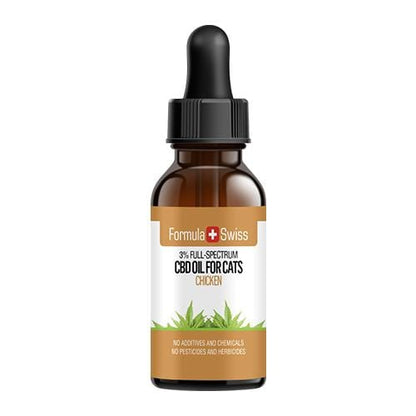 Katzen CBD Öl in MCT Öl mit Huhn Aroma