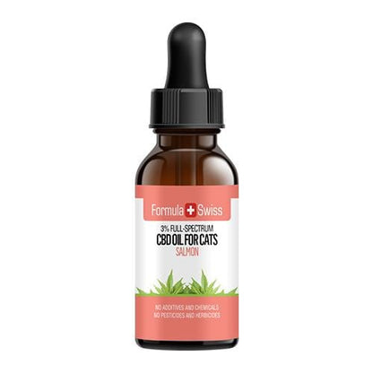 Katzen CBD Öl in MCT Öl mit Lachs Aroma
