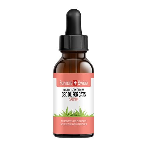 Katzen CBD Öl in MCT Öl mit Lachs Aroma