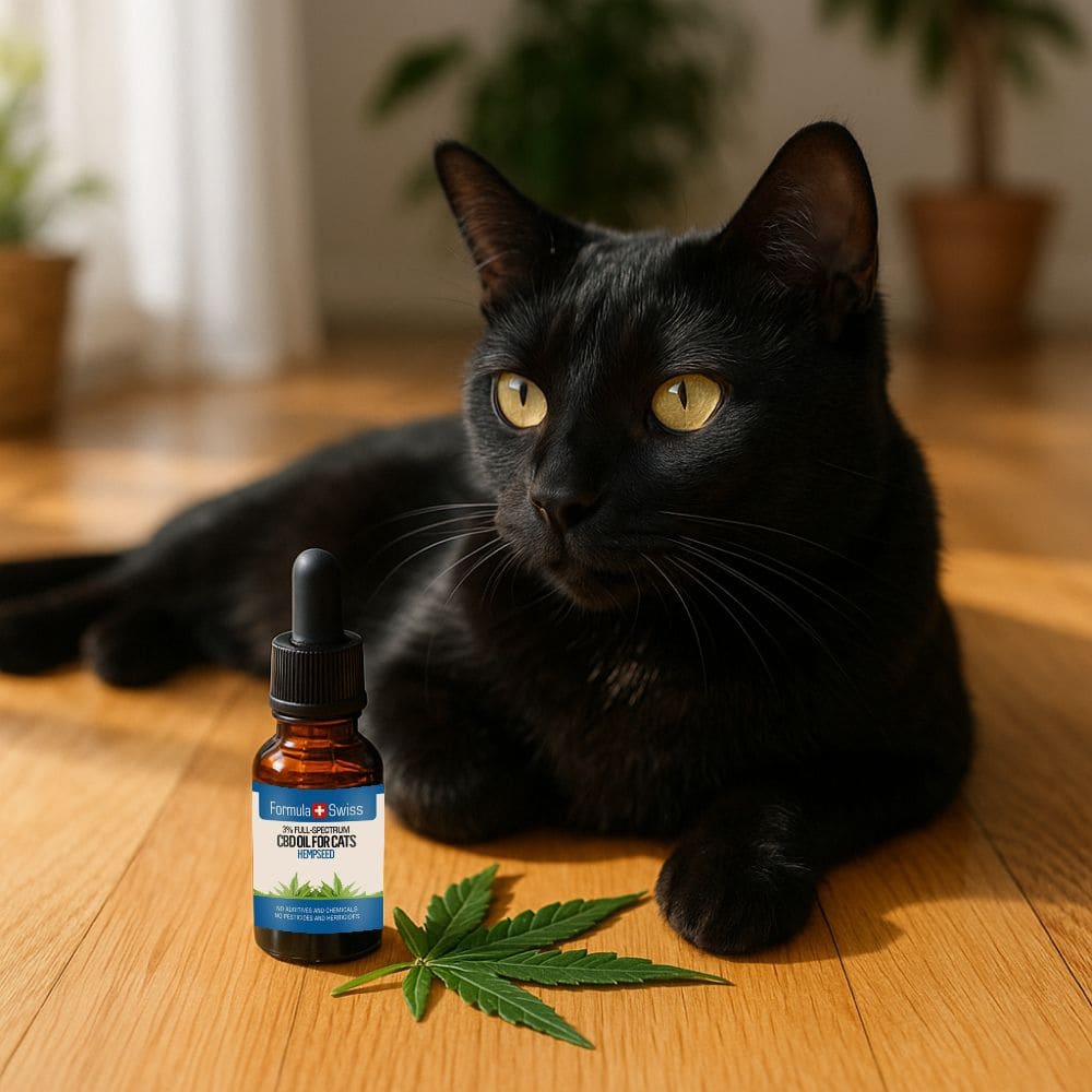 CBD Öl für Katzen Hanfseed