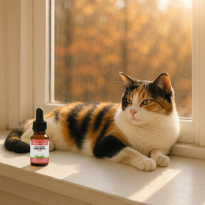 CBD Öl für Katzenlachs