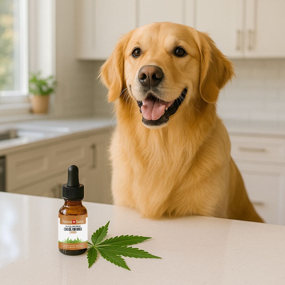 CBD Öl für Hunde Huhn