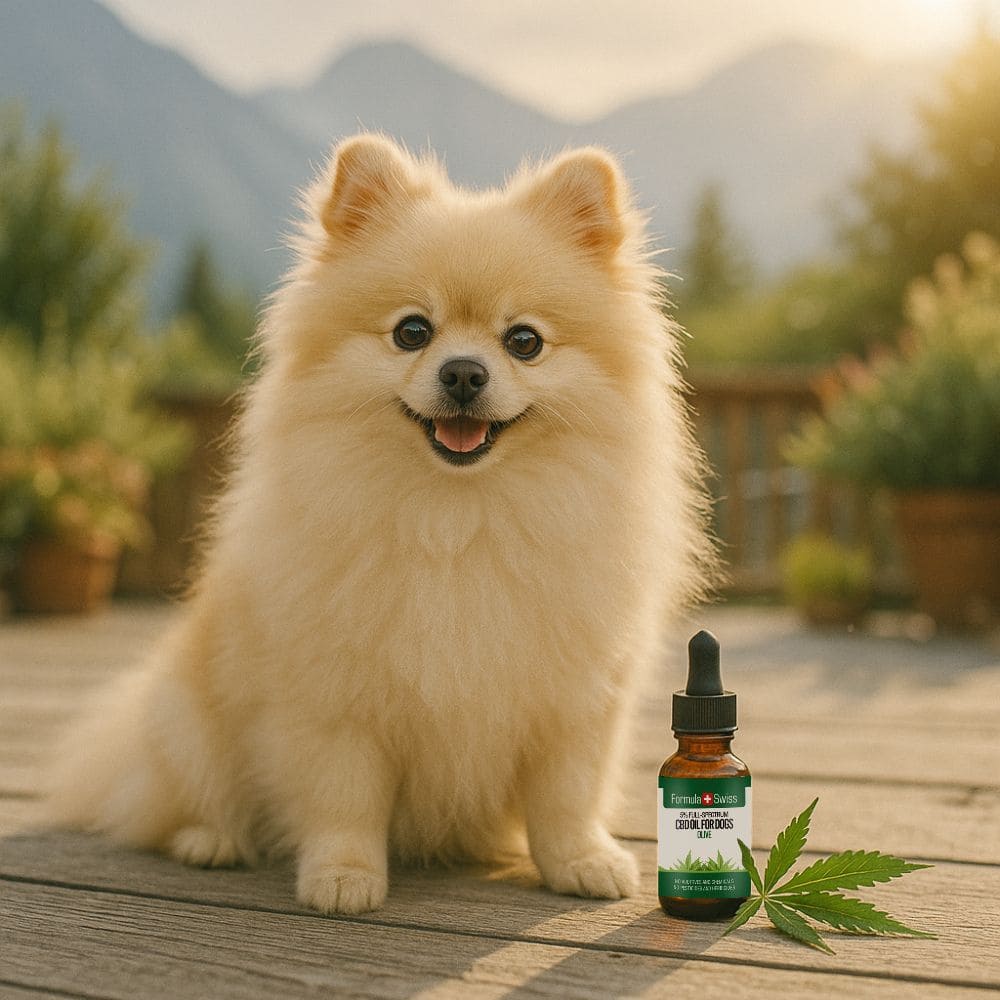 CBD Öl für Hunde Olive