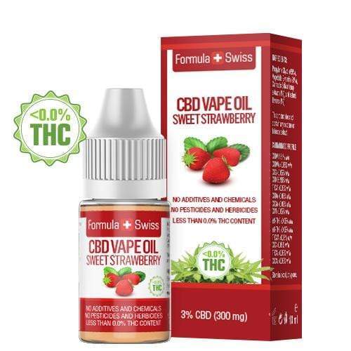 CBD Vape-Öl Süße Erdbeere