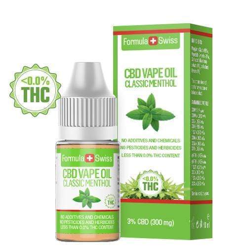 CBD Vape-Öl Klassisches Menthol