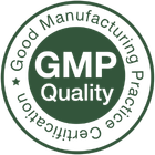 Formula Swiss GMP-Qualitätszertifikatslogo für gute Herstellungspraktiken auf transparentem Hintergrund.