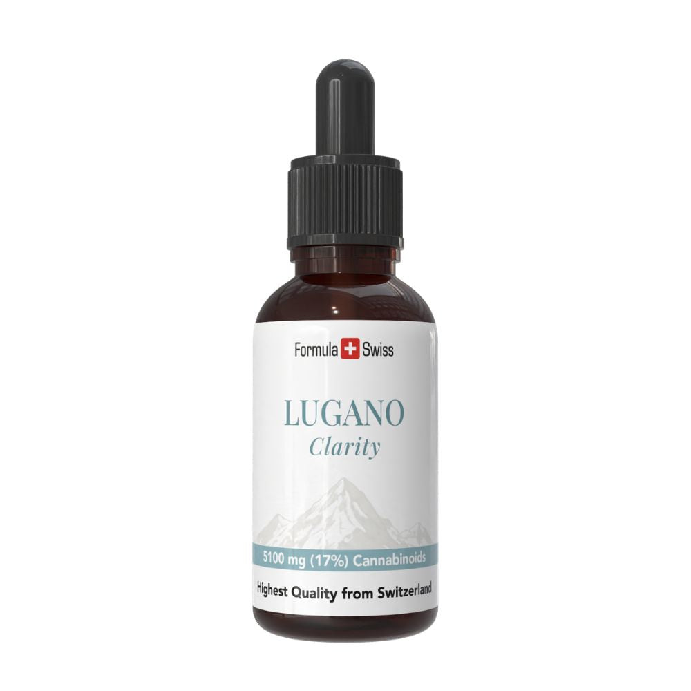 Formula Swiss Lugano Clarity – CBD-Öl 17 % THC-frei, Pipettenflasche