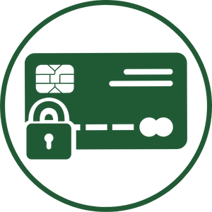 CBD-Logo für gesicherte Zahlungen