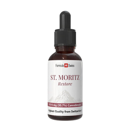 Formula Swiss St. Moritz Restore – CBD-Öl 30,7 % Vollspektrum, Pipettenflasche