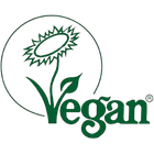 Formula Swiss veganes Logo mit grünem Sonnenblumen- und Blattdesign.