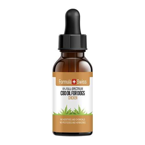 CBD Öl in MCT-Öl mit Hühneraroma für Hunde