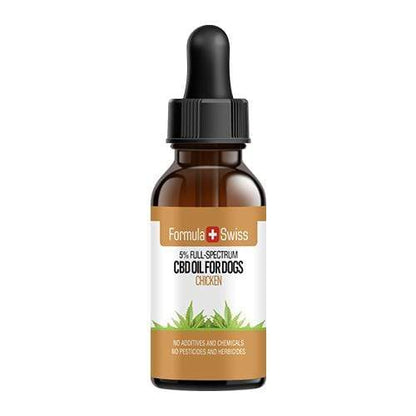 CBD Öl in MCT-Öl mit Hühneraroma für Hunde