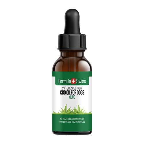 CBD Öl in Olivenöl für Hunde